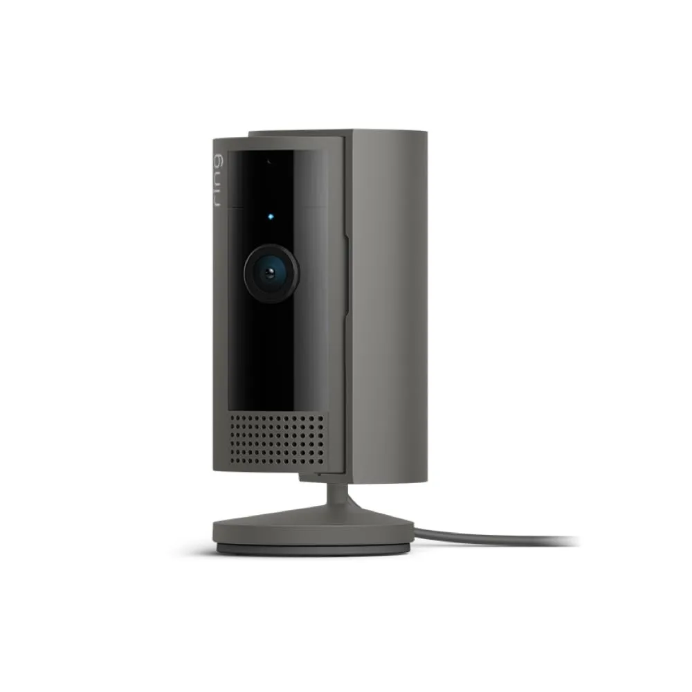 Ring Indoor Cam (newest model)  Home or business security in 1080p HD video, Charcoal