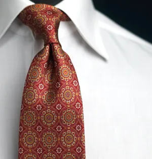 Samira Retro Silk Necktie