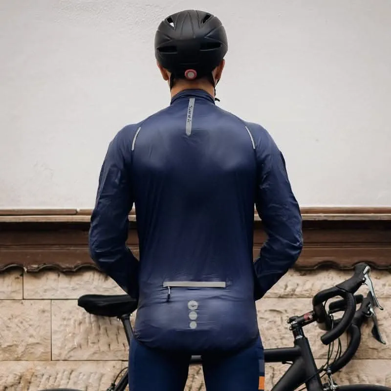 Santic Blue Lightweight Men's Jacket