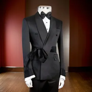 Satin Wrap Tuxedo