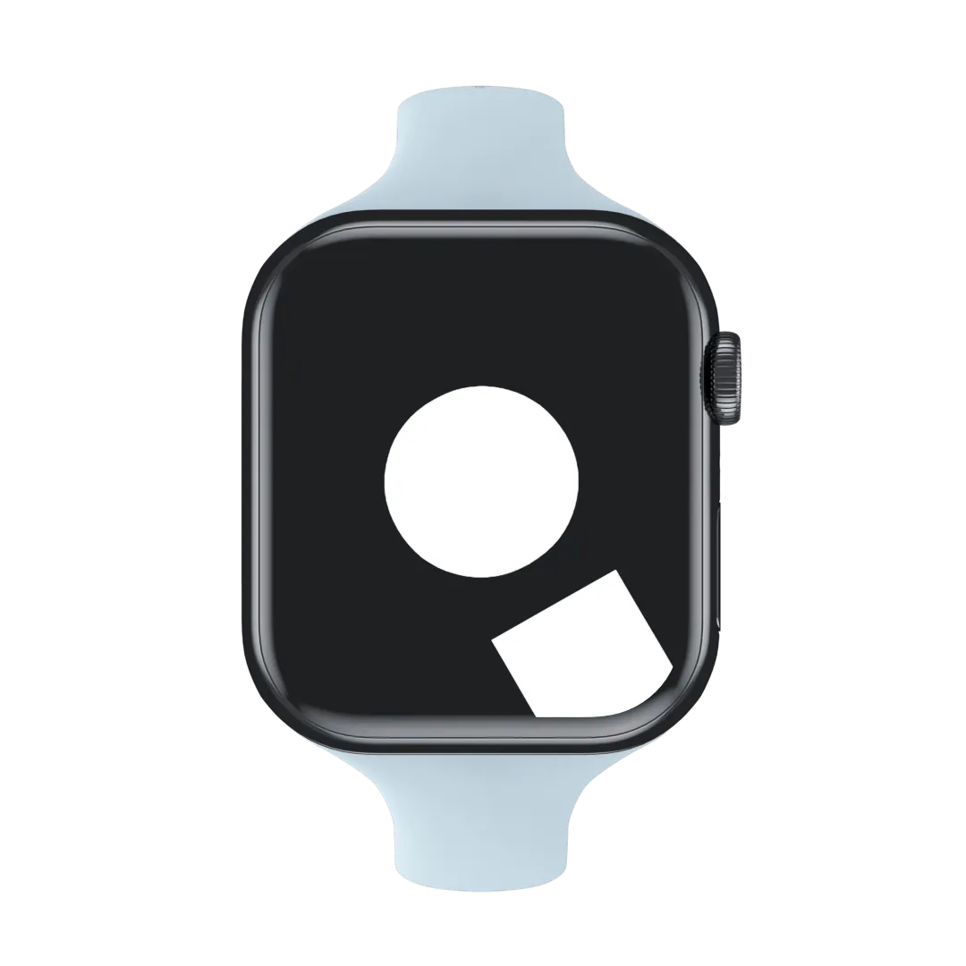 Sky Blue Sport Band Chic for Apple Watch