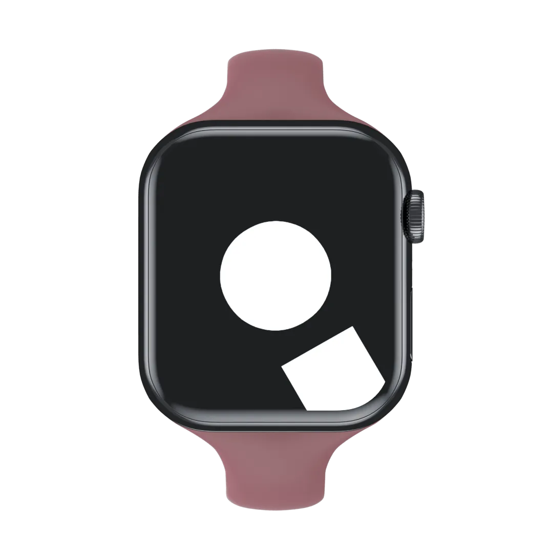 Smokey Mauve Sport Band Chic for Apple Watch