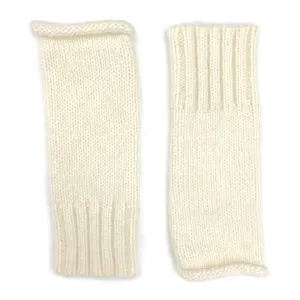 Snow Essential Knit Alpaca Gloves | CozyCouture®
