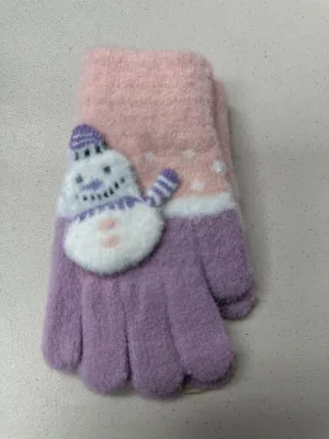 Snowman Kids Gloves