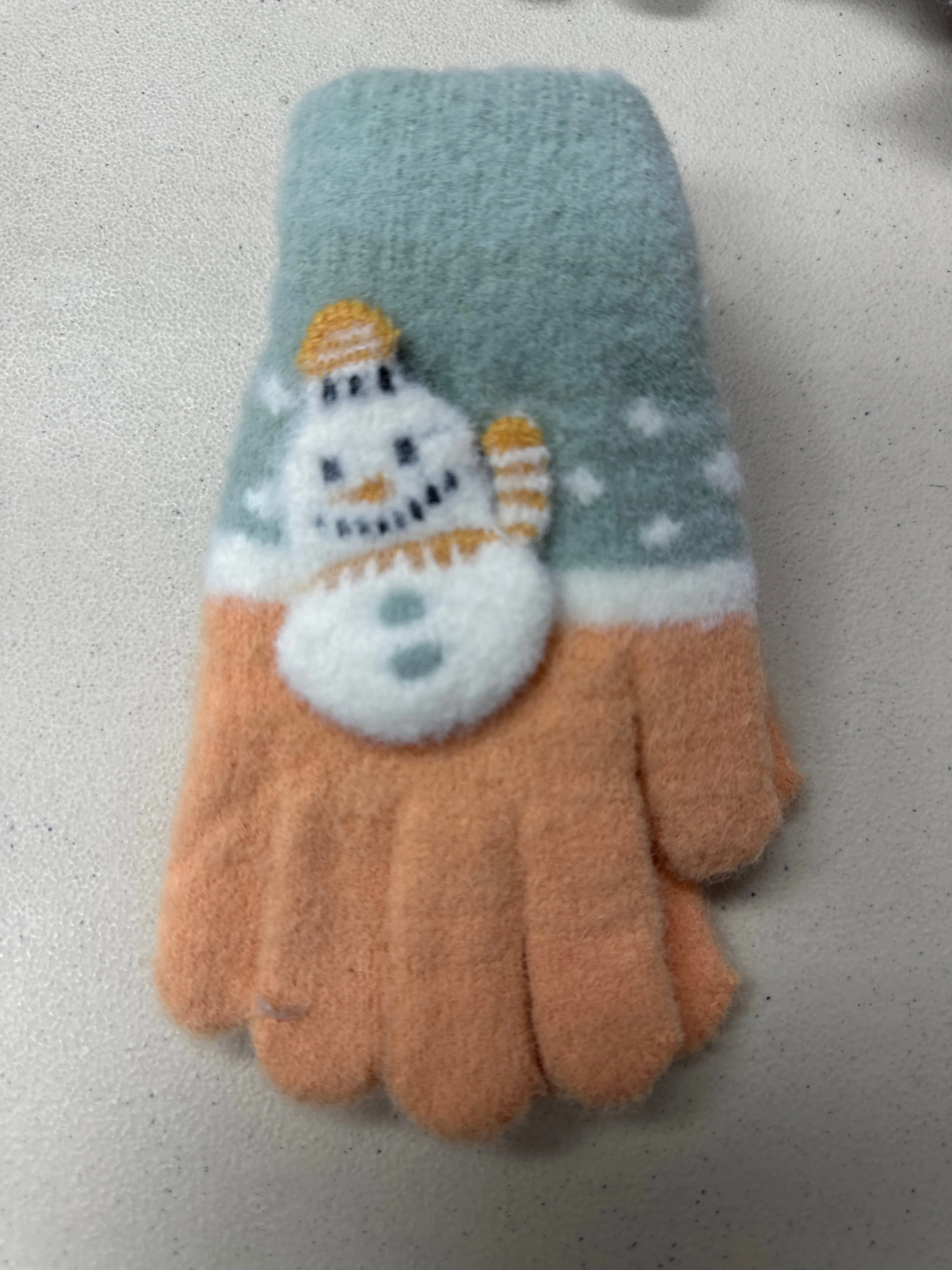 Snowman Kids Gloves