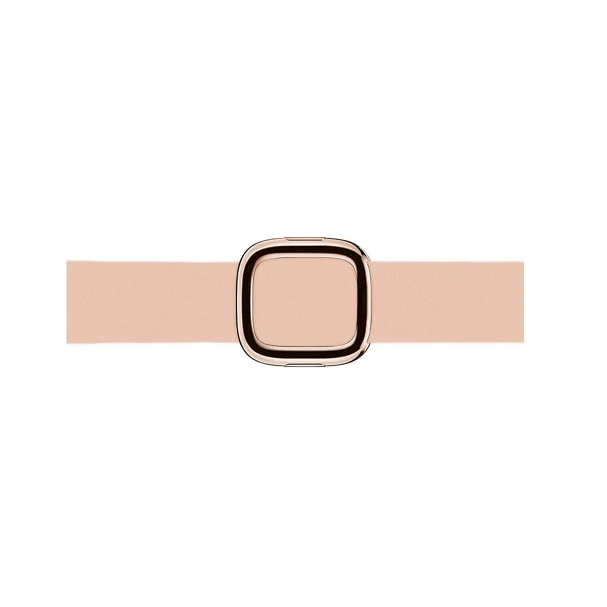 Soft Pink Modern Buckle Band