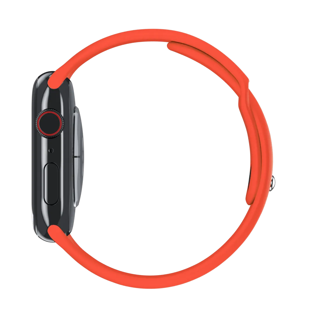 Spicy Orange Sport Band Chic for Apple Watch