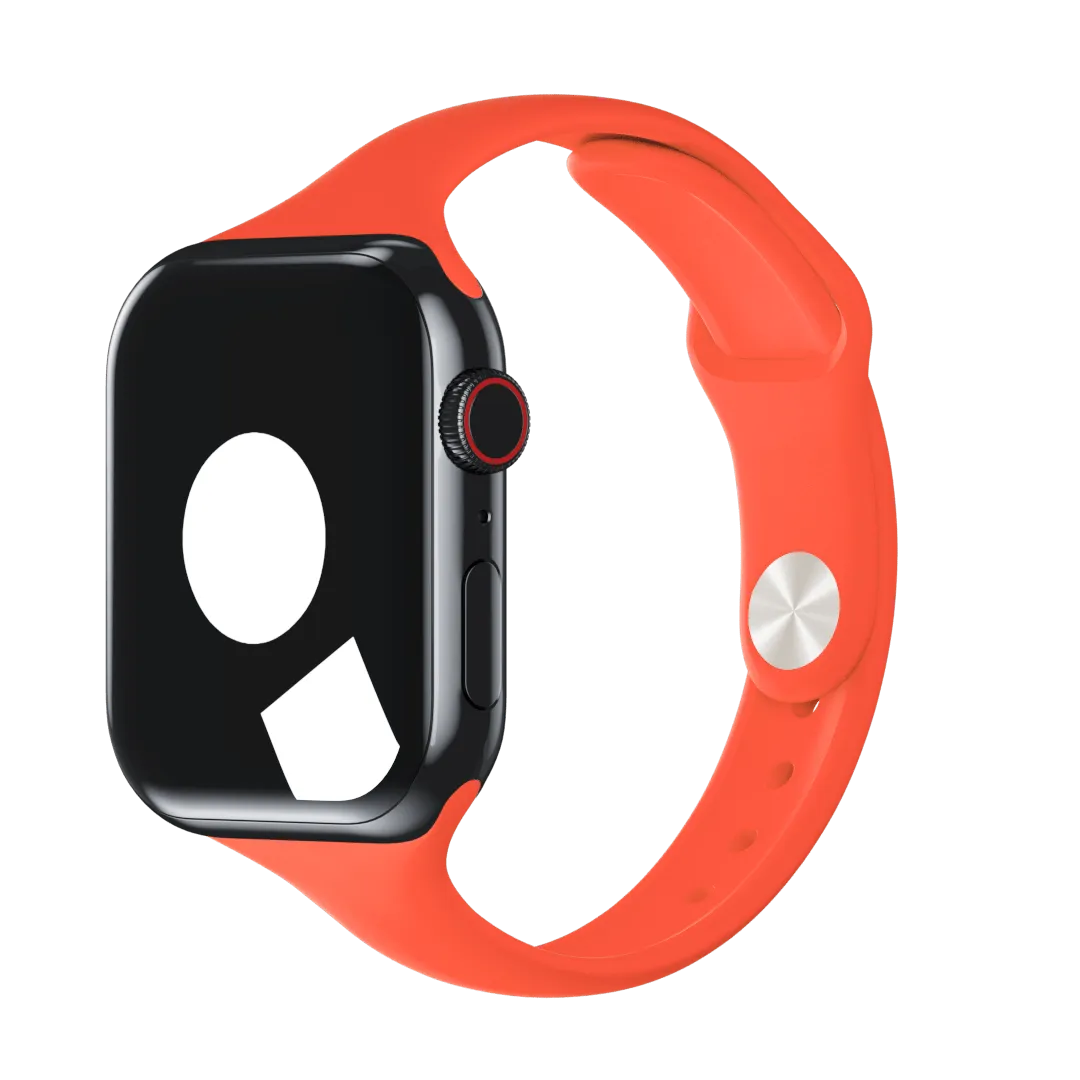 Spicy Orange Sport Band Chic for Apple Watch