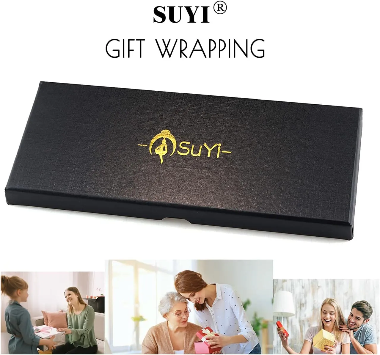 Suyi Skinny Stretch Belt Multilayer Metal Waist Belts Elastic Cinch Waistband for Women