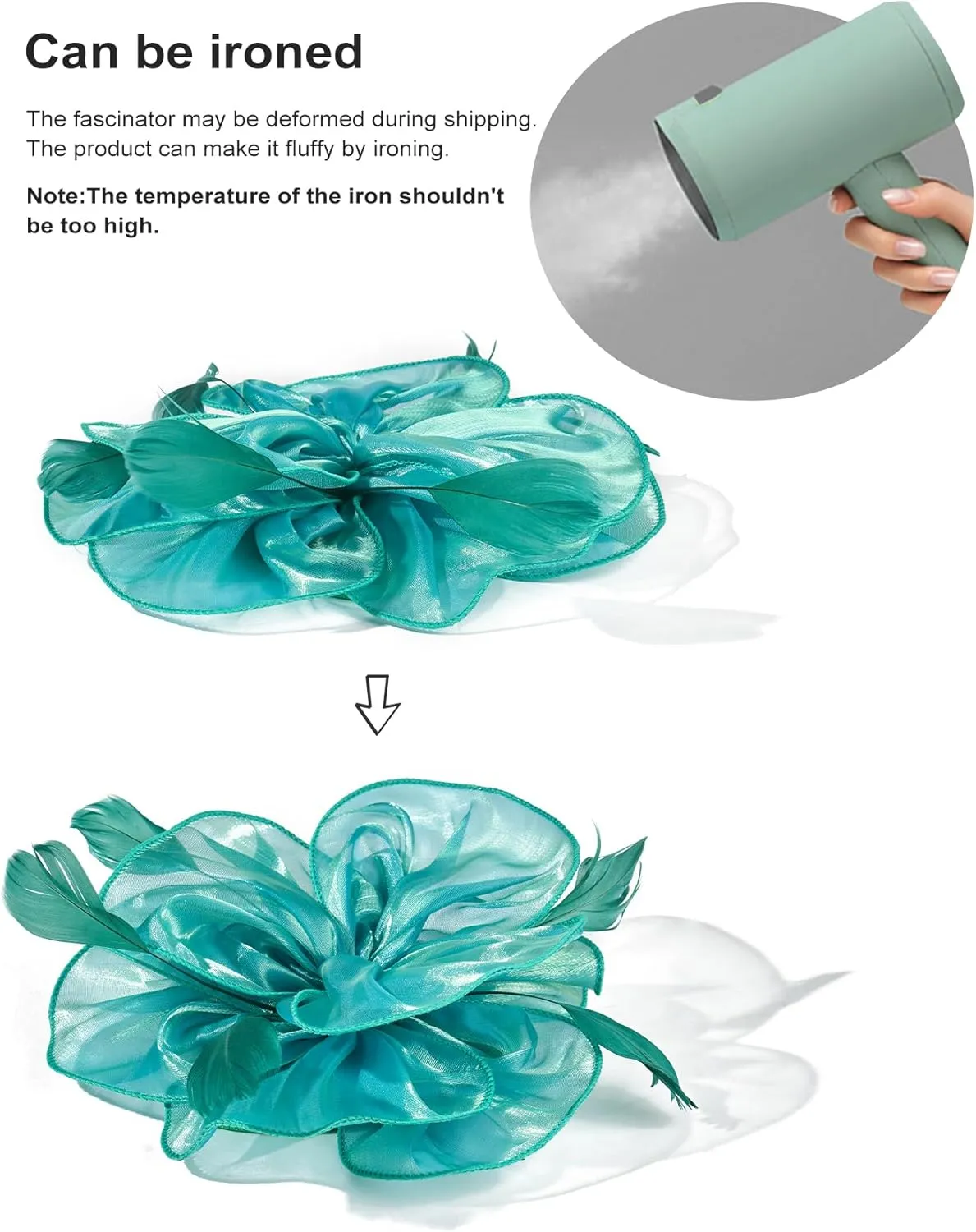 SWEETV Fascinators Hats for Women Tea Party Hat and Gloves Set for Kentucky Derby, Cocktail, Wedding, Fancy Dress Party