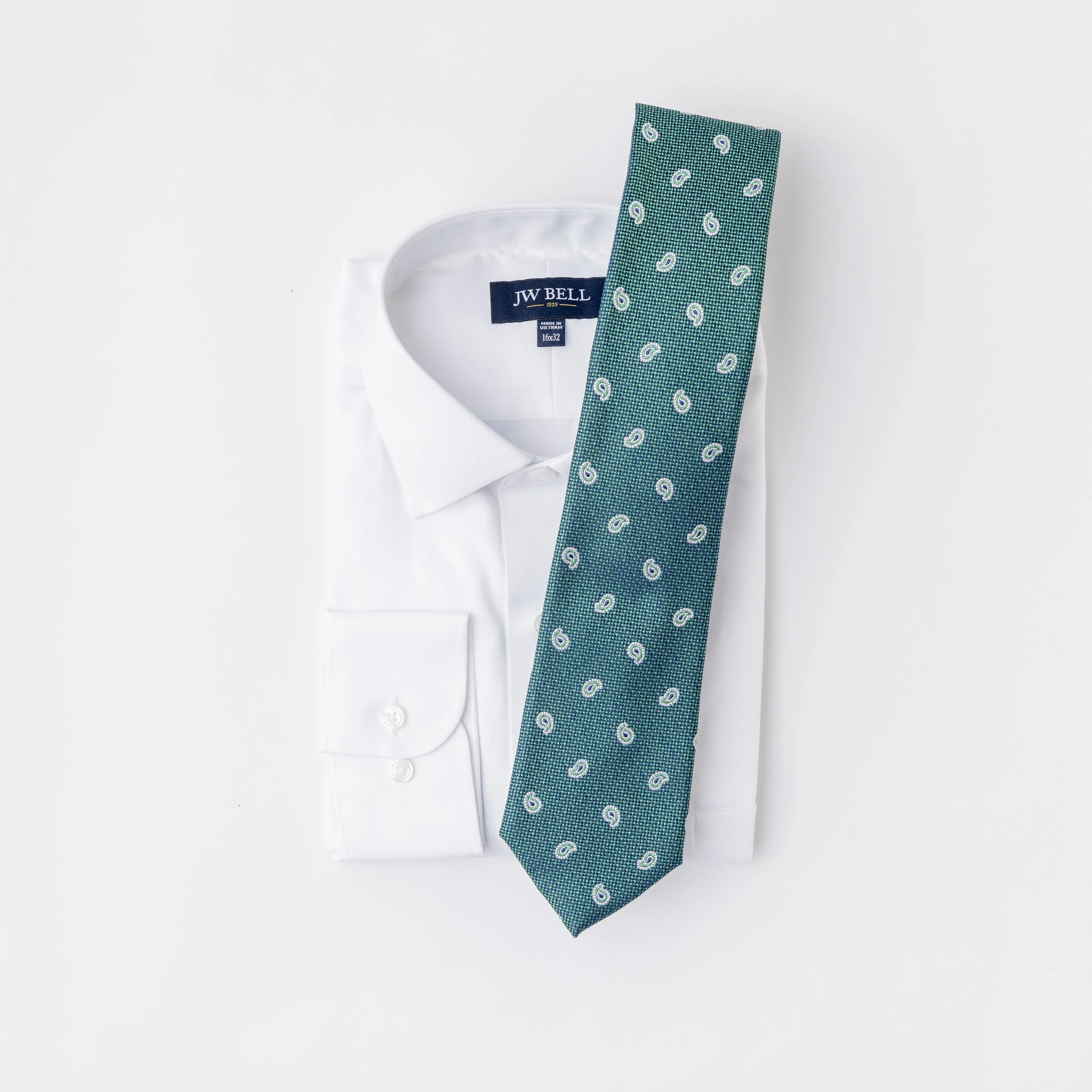 Textured Pines Tie - 4 Colors Available