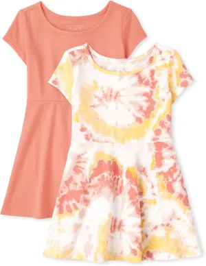 The Children's Place,and Toddler Girls Short Sleeve Fashion Dress