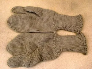 U.S. Wool Sniper Mittens: WWII Style