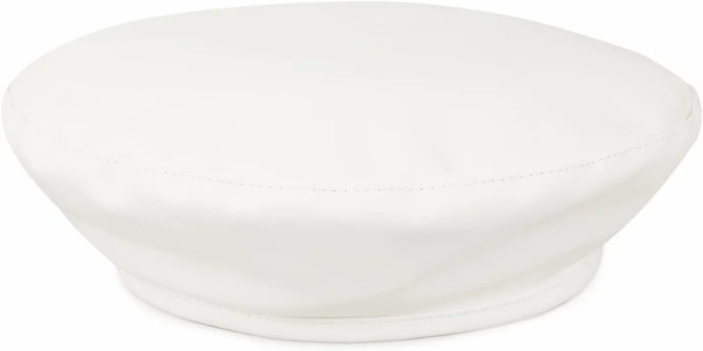 Wheebo PU Leather Berets for Women French Beret Hats Artist Painter Hat Classic Solid Style
