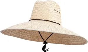 Wide Brim Natural Palm Hat
