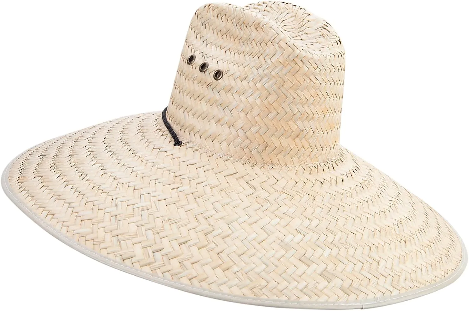 Wide Brim Natural Palm Hat