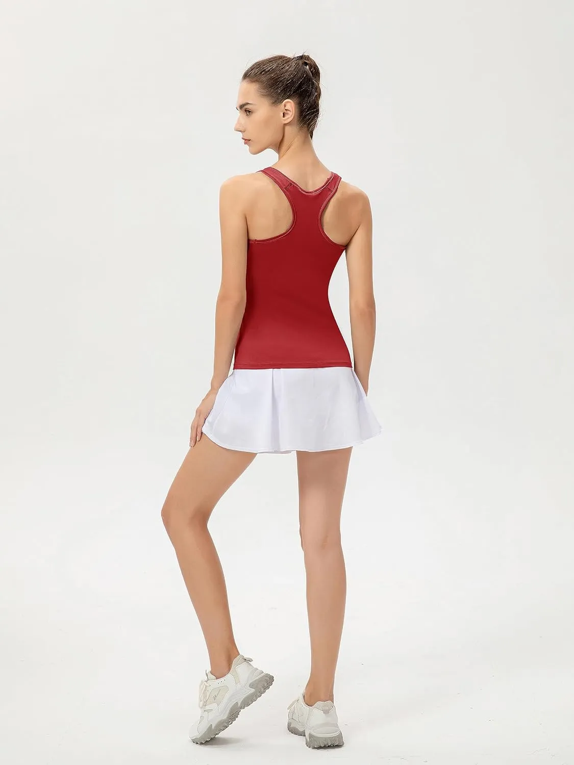 Women's Fitness Fast Dry Compression Running Sleeveless Athletic Tank Top 2/3 Packs