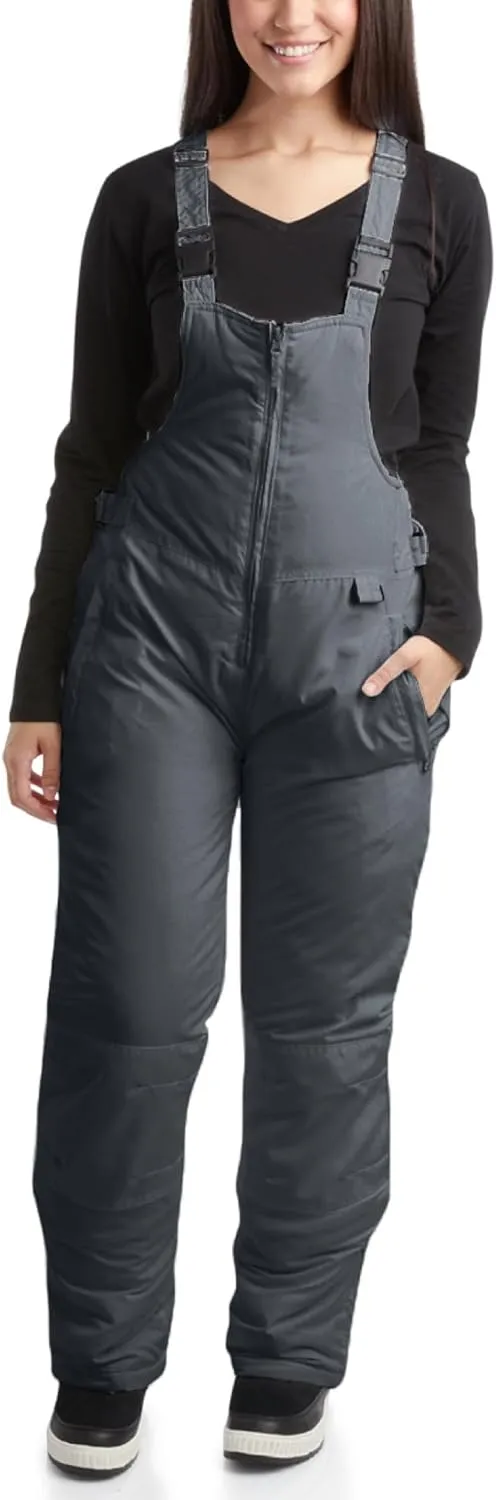 Women's Ski Snow Bib - Waterproof Insulated Ski Pants Snowboard Overalls - Snow Pants for Women (Sizes: S-2XL)