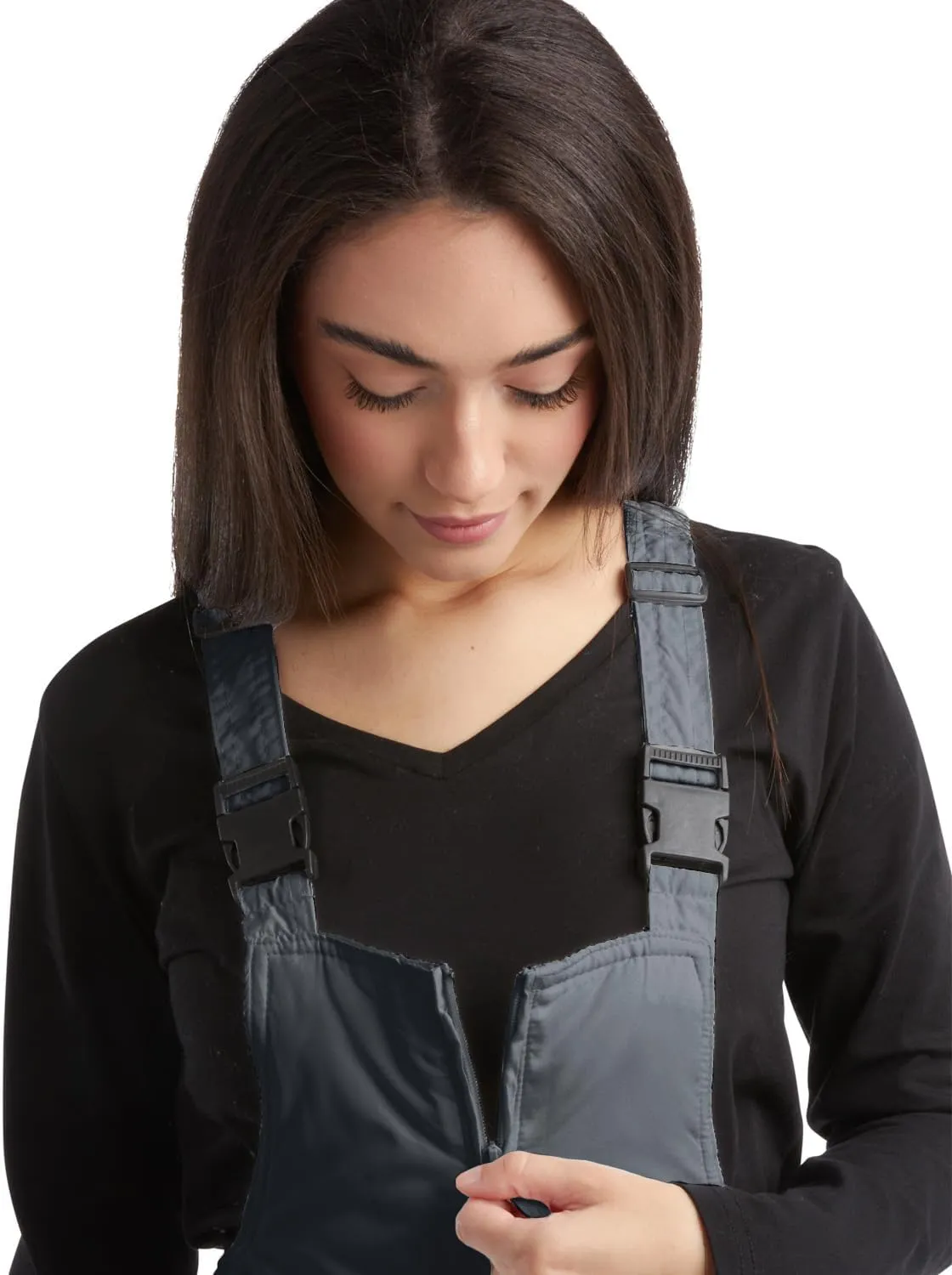 Women's Ski Snow Bib - Waterproof Insulated Ski Pants Snowboard Overalls - Snow Pants for Women (Sizes: S-2XL)
