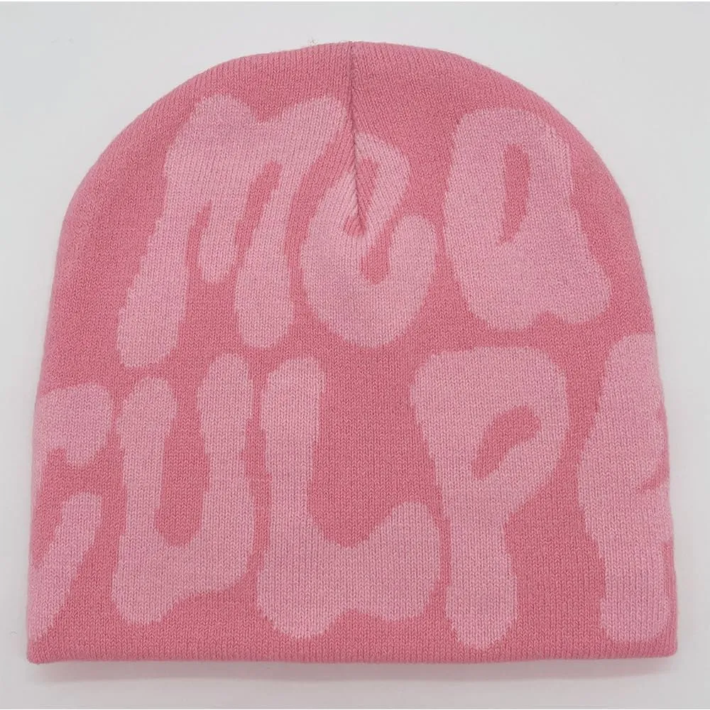 Y2k Spider Beanie Hat Beanie MEA Culpa Wireless Acrylic Knit Skull Cap Winter Warm Hats for Women Man Teenagers